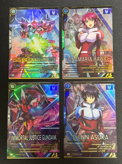 Gundam ARSENAL BASE Card UT01-026 FQ01-056 Shinn Asuka Lunamaria BANDAI JAPAN - Image 1