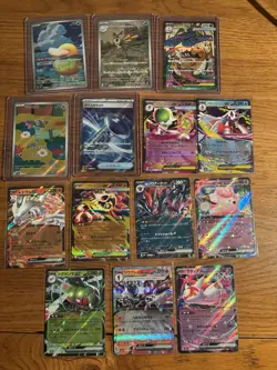 Pokemon TCG Mega Dreams 14 Card Bundle, RR, SR, AR, MA assorted No Duplicates - Image 1