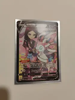 Sylveon V TG14/TG30 Brilliant Stars Trainer Gallery Ultra Rare Pokemon Card New - Image 1