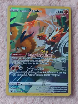 Galarian Zapdos SWSH285 Promo Pokemon Card NM Pack Fresh - Image 1