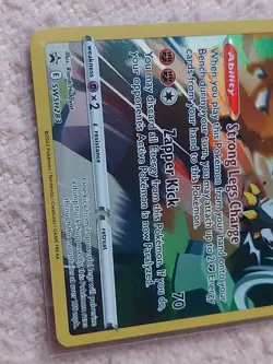 Galarian Zapdos SWSH285 Promo Pokemon Card NM Pack Fresh - Image 2