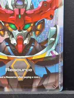 Gundam Card Game TCG GD02 R-015 C+ Gquuuuuux Bandai Resource Card English - Image 5
