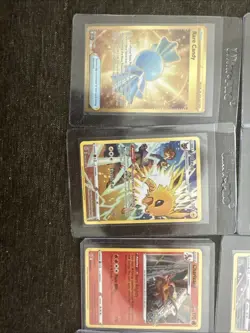 LOT OF 17 POKEMON Radiant Charizard Jolteon Trainer Miraidon HOLO TCG Cards - Image 3