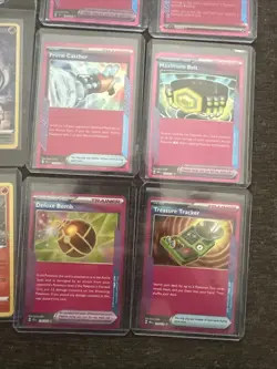 LOT OF 17 POKEMON Radiant Charizard Jolteon Trainer Miraidon HOLO TCG Cards - Image 4