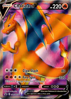 Charizard V Promo SWSH: Sword & Shield Promo Cards SWSH050 NM Pokemon - Image 1