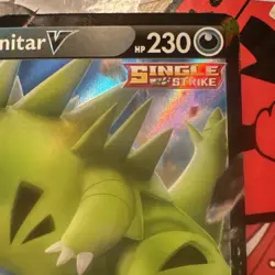 Tyranitar V 097/163 Battle Styles NM Ultra Rare Pokemon Card - Image 3