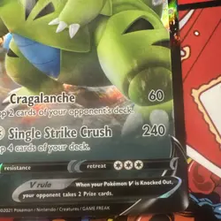 Tyranitar V 097/163 Battle Styles NM Ultra Rare Pokemon Card - Image 4