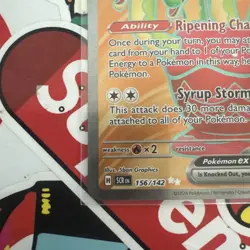 Pokemon TCG Hydrapple EX Stellar Crown Holo Ultra Rare Card 156/142 M/NM 🔥🔥 - Image 5