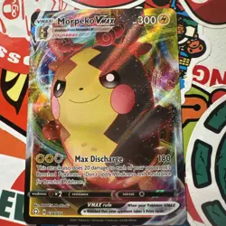 Morpeko Vmax 2021 Fates Full Art Ultra Rare Holo Pokemon Card 038/072 M/NM🔥🔥 - Image 1