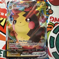 Morpeko Vmax 2021 Fates Full Art Ultra Rare Holo Pokemon Card 038/072 M/NM🔥🔥 - Image 2