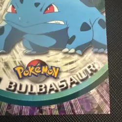 Topps TV Animation #01 Bulbasaur - Blue Logo - Pokemon Card - Series 1 - NM - Image 4