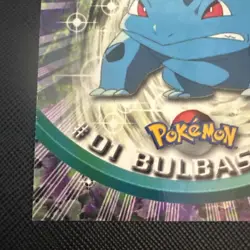 Topps TV Animation #01 Bulbasaur - Blue Logo - Pokemon Card - Series 1 - NM - Image 5