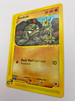 Pokemon Card - Non-Holo Geodude 110/165 Expedition *EX* e-Card Common - Image 5
