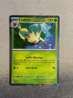 Leafeon (Cosmos Holo) Promo Holo SV: Scarlet & Violet Promo Cards SVP170 NM - Image 1