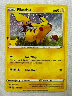Pikachu - (General Mills) Promo Miscellaneous Cards & Products SWSH039 NM - Image 1