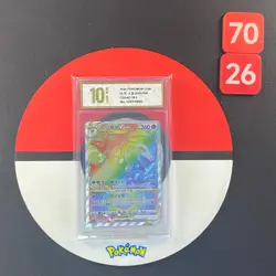 Hisuian Typhlosion VSTAR HR CS5aC-161/127 Pokemon Card Chinese Grade10 - Image 1