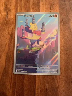 Pokemon TCG: Mienfoo 133/086 WHT EN-White Flare Illustration Rare NM English - Image 1