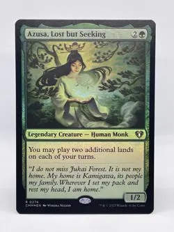 Magic The Gathering - Azusa, Lost but Seeking - Commander Masters (CMM) - Image 1