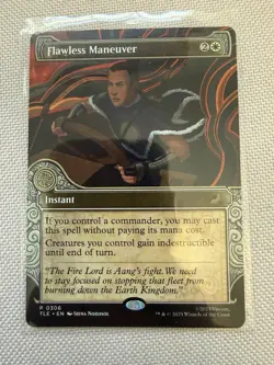MTG Flawless Maneuver (0306) *Non-Foil* Showcase Avatar TLE MT/NM - Image 1