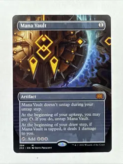 Mana Vault Borderless NM Unplayed Non-foil Double Masters 2022 MTG - Image 1