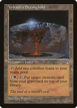 MTG - Volrath's Stronghold - M/NM - RESERVED LIST - Magic The Gathering - Image 1