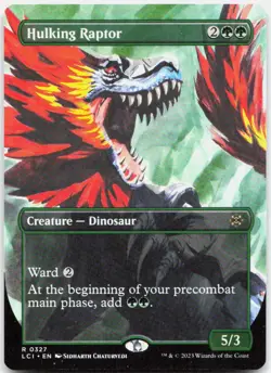 Hulking Raptor (Borderless) *Regular* LCI 327 NM - Image 1