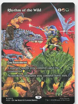 Rhythm of the Wild (Borderless) *Regular* PZA 12 NM - Image 1