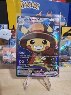 Pikachu - Luffy Poncho - Pokemon - Pokemon Fan Art Cosplay - VCOS - Image 1