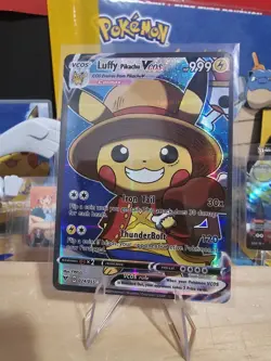 Pikachu - Luffy Poncho - Pokemon - Pokemon Fan Art Cosplay - VCOS - Image 2