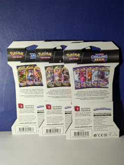 Pokemon Sword and Shield Multiple Set Sleeved Booster Packs Sealed 3 Packs - Image 2