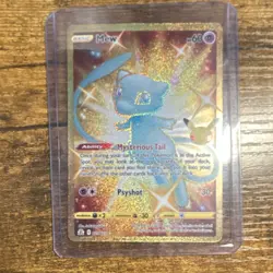Pokemon TCG Celebrations Mew Secret Rare 025/025 Holo Mysterious Tail Psyshot - Image 1
