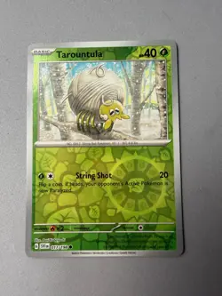 Pokemon TCG * Scarlet & Violet * 17/198 Tarountula REVERSE HOLO Common NM - Image 1