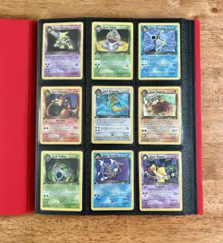 Pokemon Game 2000 Team Rocket 1st Edition Complete Non Holo Set #18-82 * Minty - Image 1