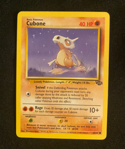 Cubone 50/64 Pokemon Jungle-Unlimited Edition Regular (MP) - Image 1
