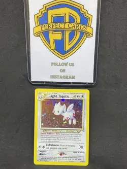 POKEMON NEO DESTINY UNLIMITED LIGHT TOGETIC HOLO 15/105 LP+ ITA - Image 1