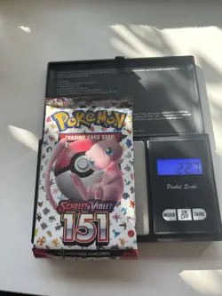 Pokemon 151 English Heavy Sealed Booster Pack (22.7 grams) - Image 1
