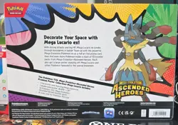 Pokemon TCG: Ascended Heroes - Mega Lucario Premium Poster Collection - Image 2