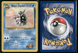 ✰ MISTY'S CLOYSTER 29/132 RARE GYM HEROES POKEMON ✰ MP - Image 1