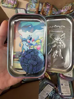 20 PCS BULK EMPTY Pokemon Prismatic evolutions Tins | NO PACKS Coin/Artwork ONLY - Image 3