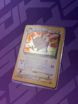 Pokemon TCG Dark Raichu 83/82 Team Rocket Holo MP - Image 2