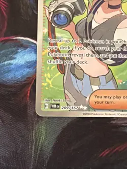 Pokemon TCG Perrin Holo Illustration Rare Twilight Masquerade 209/167 - Image 5