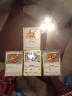 Pokemon Eevee SVP200 Sv: Scarlet & Violet Promo Cosmos Holo 60 HP - Image 2