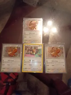 Pokemon Eevee SVP200 Sv: Scarlet & Violet Promo Cosmos Holo 60 HP - Image 4