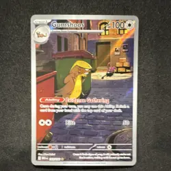 Pokemon Gumshoos Illustration Rare Me01 153/132 Holo 100 HP Stage 1 English - Image 1