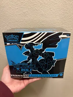 Pokemon Scarlet & Violet Black Bolt Elite Trainer Box English 2023 - Image 1