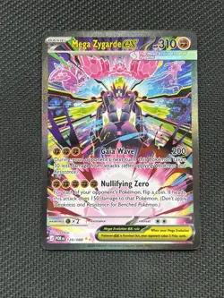 Pokemon TCG Perfect Order Mega Zygarde EX 120/088 SIR NM Pack Fresh - Image 1