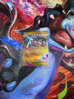 Mega Charizard X EX Pokemon 029 Black Star Promo - Image 1
