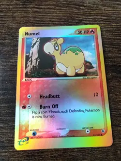 Pokemon EX Ruby and Sapphire Numel 61/109 Reverse Holo NM-MINT - Image 1