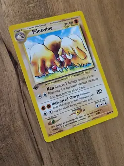 1st Edition Piloswine - NEAR MINT - 36/64 Neo Revelation 2001 - WOTC Pokemon TCG - Image 3