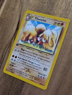 1st Edition Piloswine - NEAR MINT - 36/64 Neo Revelation 2001 - WOTC Pokemon TCG - Image 4